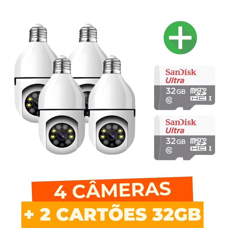 Câmera Inteligente WiFi 360° LIZ™ | SuperSpy™