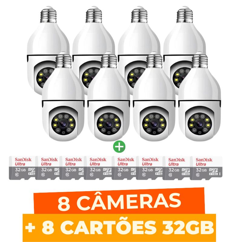 Câmera Inteligente WiFi 360° LIZ™ | SuperSpy™