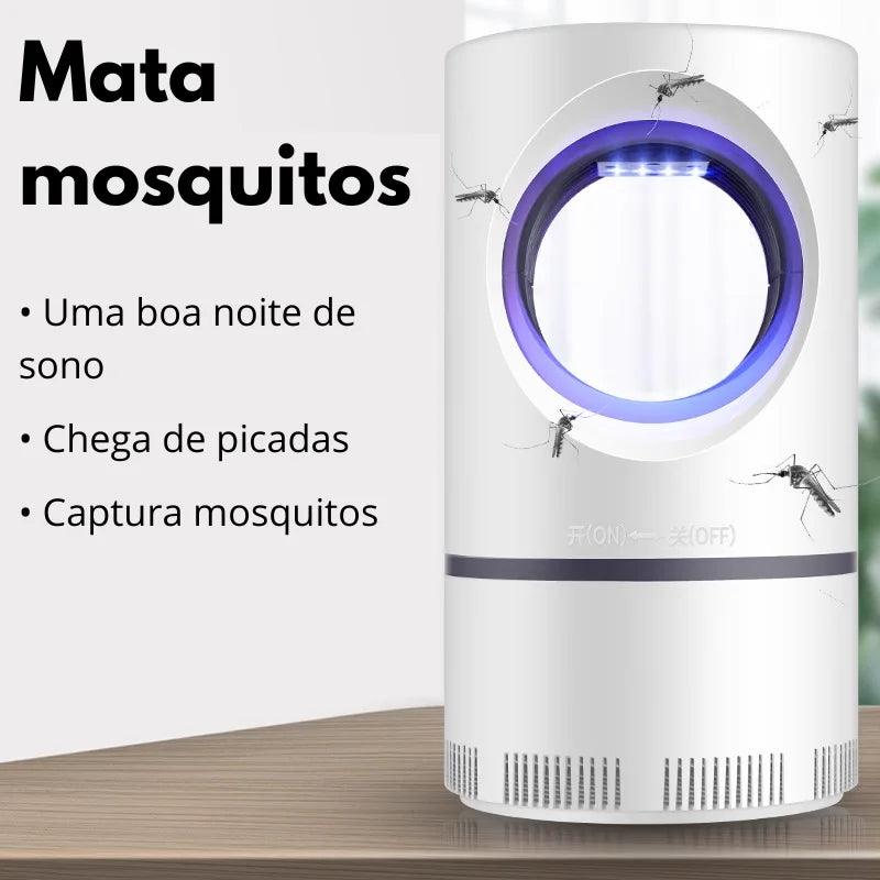 SKYTUR Armadilha Luminária Mata Mosquito Usb 6 Leds Uv Mosquiteiro Portátil Doméstico Silencioso - Envio Rápido - Ízer Digital