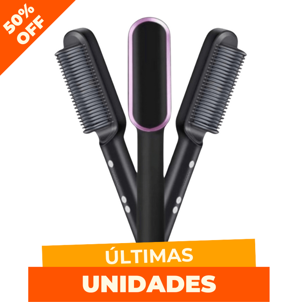 Escova Alisadora 3 em 1 LIZ™ | Zier Hair™