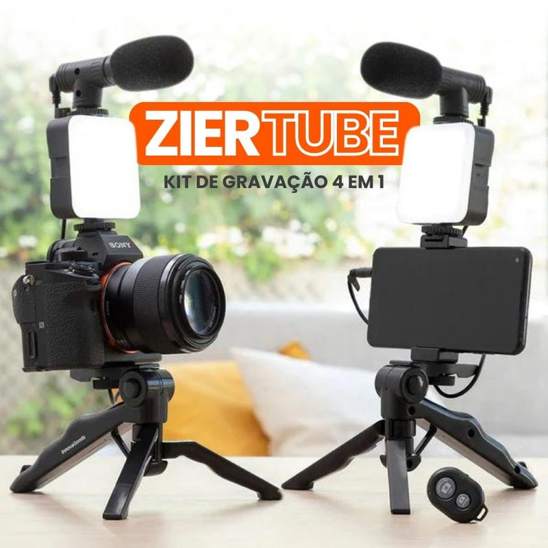 Kit de gravação 4 em 1 | ZierTube™