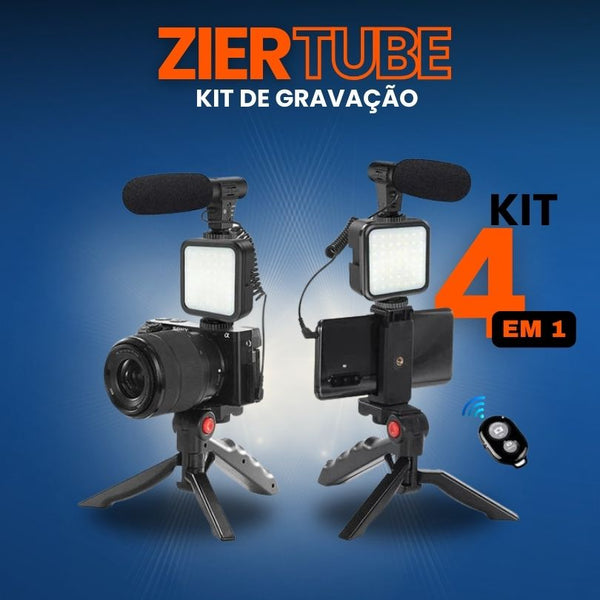 Kit de gravação 4 em 1 | ZierTube™